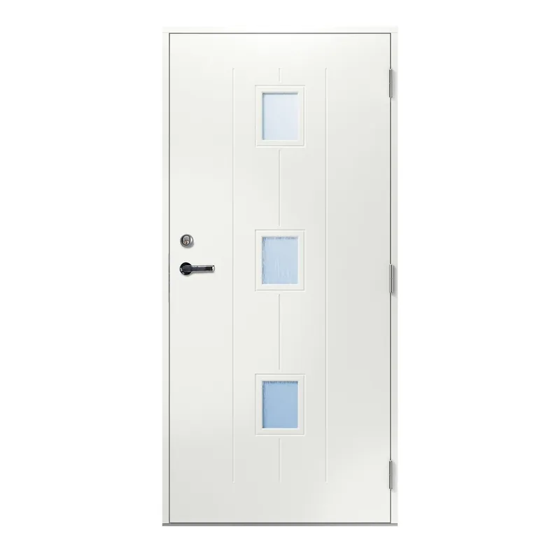 Ytterdörr Borgholm - med glas - Outlet Begränsat erbjudande