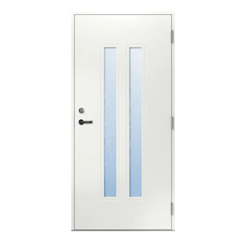 Ytterdörr Belle - med glas - Outlet risnedsättning