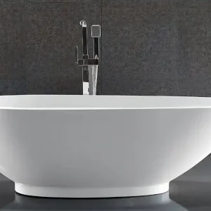 Badkar 190x85x58 cm Vit - Afrodite Rabatt