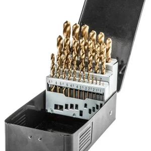 risnedsättning Borrsats HSS-TiN, 1 - 13 mm, 25 delar