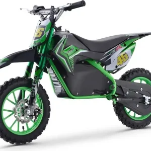Köp online El cross barn 500W minicross Hyena grön
