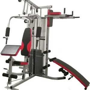 Multigym Thor - 5 stationer med 68 kg motståndsvikter Säker betalning