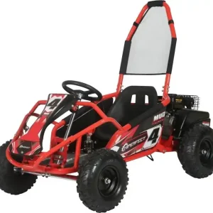 Sista chansen Minibuggy fyrhjuling barn 98CC bensin röd/svart
