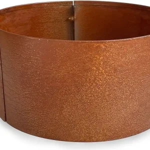 Rabatt Cortenstål kruka rund - Ø40 cm