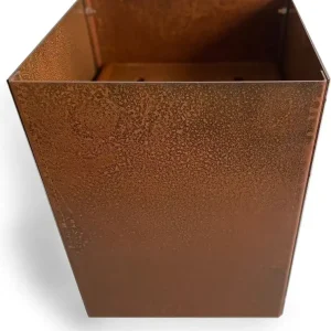 Begränsad tid Corten kruka kvadrat - 40x30x30 cm