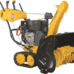 Snöslunga 302 cc Bensin Tvåstegs Werkraft LED Joystick 77 cm risnedsättning