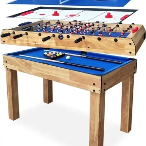 Multispelbord 4-i-1 med tillbehör Beställ idag