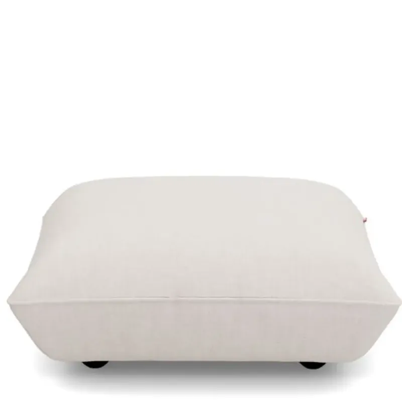 Beställ idag sumo fotpall boucle recycled creme