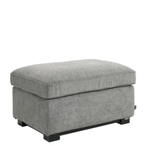 Midtown Ottoman True Grey Billig