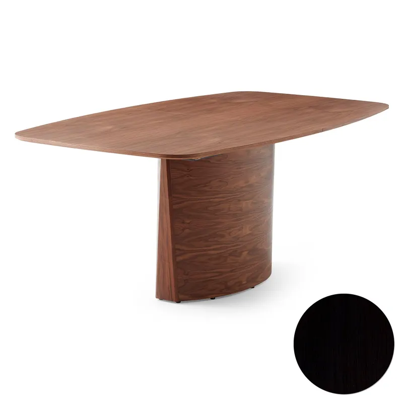 Kampanjpris Sm116 Bord Svart Ek Lack 142-182X102X74Cm