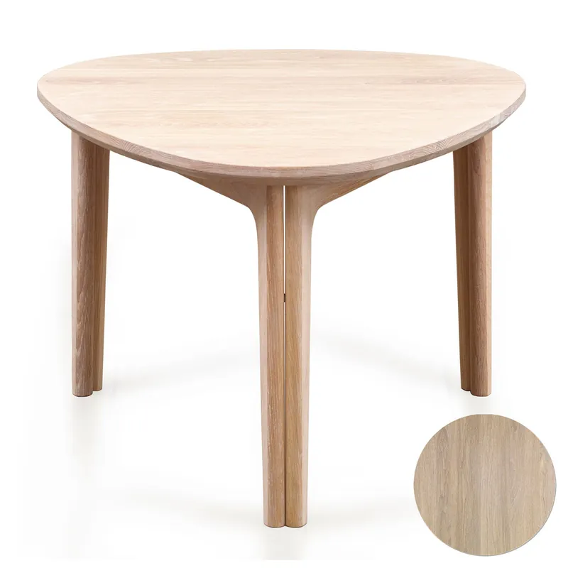 Rabatter Sm207 Soffbord Ek Massiv Vitolja 65x63x47 cm