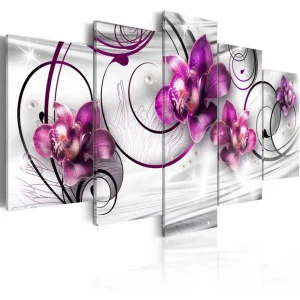 Trygg betalning Tavla Orchids And Pearls 100x50 - Inredning & dekor