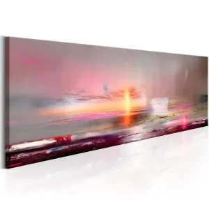Bästa pris Tavla Pink Beach 135X45 Rosa - Inredning & dekor