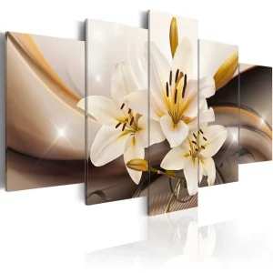 Begränsat antal Tavla Shiny Lily 200x100 - Inredning & dekor