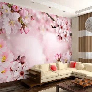 Bästa pris FOTOTAPET Spring Cherry Blossom 300x210 - Inredning & dekor