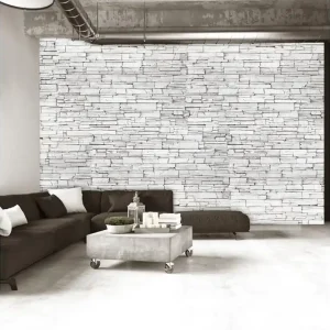 Begränsat erbjudande Fototapet White Brick 300x210 - Inredning & dekor