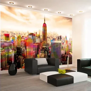 Begränsat antal FOTOTAPET Colors Of New York City III 300x210 - Inredning & dekor