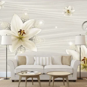 Begränsat antal Fototapet Creamy Illusion 300x210 - Inredning & dekor