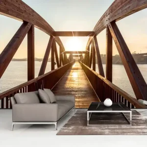 Trygg betalning FOTOTAPET Bridge Of The Sun 300x210 - Inredning & dekor