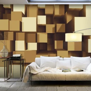 Begränsat antal FOTOTAPET Geometrical Harmony 300x210 - Inredning & dekor