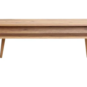 Brokind Soffbord 110 cm med Förvaring Hylla Två Natur - Möbler Rabatter