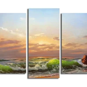 Canvastavla Kitchen 3-pack Flerfärgad 20x39 cm - Inredning Endast idag