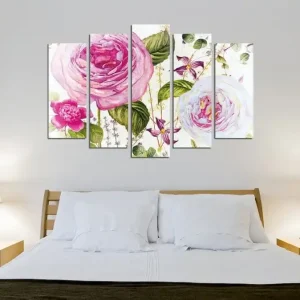 Dekorativ Canvastavla 5-Delar 70x20 cm Flerfärgad - Inredning Endast idag
