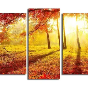 I lager Canvastavla Kitchen 3-pack Flerfärgad 20x39 cm - Inredning