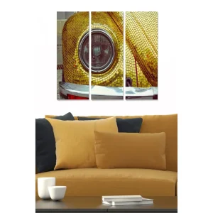 Canvastavla Transportation 3-pack Flerfärgad 20x50 cm - Inredning Extra rabatt