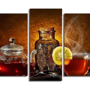 Canvastavla Scenic 3-pack Flerfärgad 20x39 cm - Inredning Expressleverans