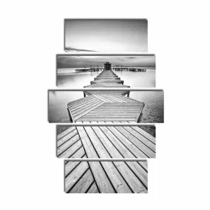 Endast denna vecka Canvastavla 5-pack Flerfärgad 19x60 cm - Inredning