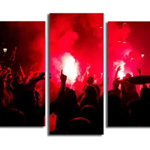 Canvastavla 3-pack Flerfärgad 20x39 cm - Inredning Reapris