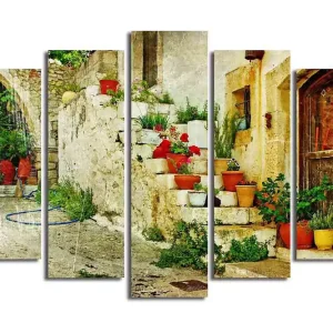 Endast idag Canvastavla 5-pack Flerfärgad 19x60 cm - Inredning