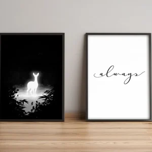 Tavla Sayings med Ram 2-pack Flerfärgad 36x51 cm - Inredning Begränsat erbjudande