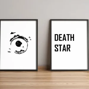 Tavla Sayings med Ram 2-pack Flerfärgad 36x51 cm - Inredning Snabb frakt