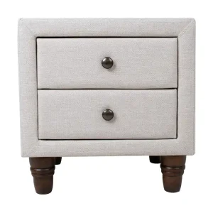 Emilia Sängbord Ljusbeige - Möbler Rea