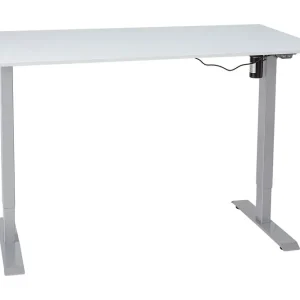 Ergosum 1 Skrivbord 160 cm Höj-och Sänkbar Elektrisk Gråvit - Möbler Begränsat erbjudande