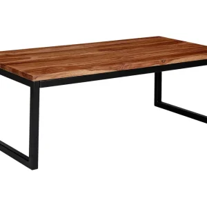 Köp nu Wohnling Willowdale Soffbord 110 cm Teak/Svart - Möbler
