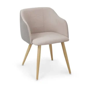 Survia Matstol Ljusgrå/Beige - Möbler Handla nu