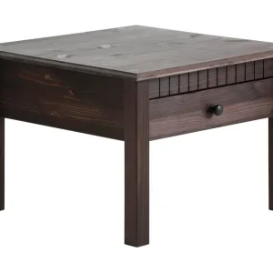 Fri frakt Loft24 Kersey Soffbord 60 cm med Förvaring Låda Svart - Möbler