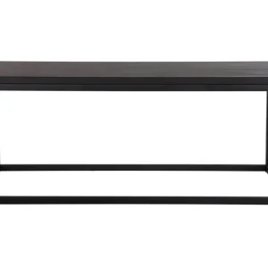 Anish Soffbord 120 cm Brunsvart/Svart - Möbler Kampanjpris