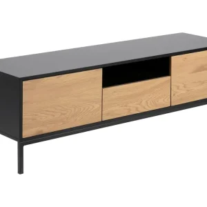 Hasslevik Tv-bänk 140 cm Trä - Möbler Fynd