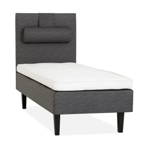 Viken Bas Ramsäng 80x200 cm Grå/Ek - Möbler Säker betalning