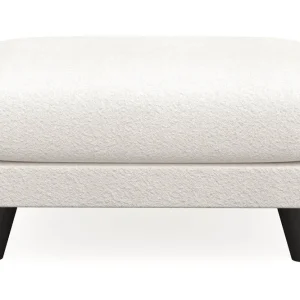 Scandi Days Trend Lyx Fotpall Vit|Bouclé - Möbler Fynd
