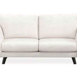 Scandi Days Trend Lyx 2-sits Soffa i Bouclé Vit - Möbler Fynd