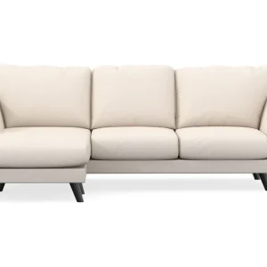 Scandi Days Trend Lyx 3-sits Vänstervänd L-formad Divansoffa i Manchester Beige - Möbler Handla nu