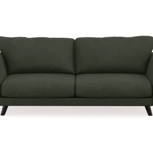 Sänkt pris Scandi Days Trend Lyx 3-sits Manchestersoffa Mörkgrön - Möbler