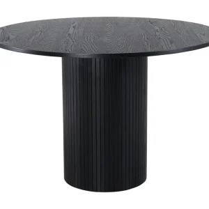 risnedsättning Venture Home Bianca Matbord 110 cm Runt Svart - Möbler