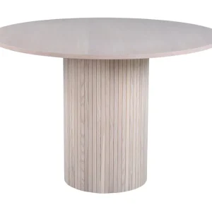 Venture Home Bianca Matbord 110 cm Runt Beige - Möbler Fri frakt