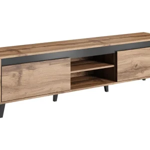 Amshyttan Tv-bänk 170 cm Natur/Antracit - Möbler I lager